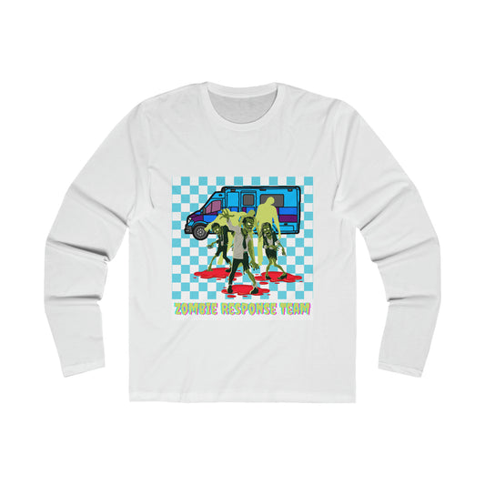 Zombie Rescue Team Long Sleeve Crew Tee