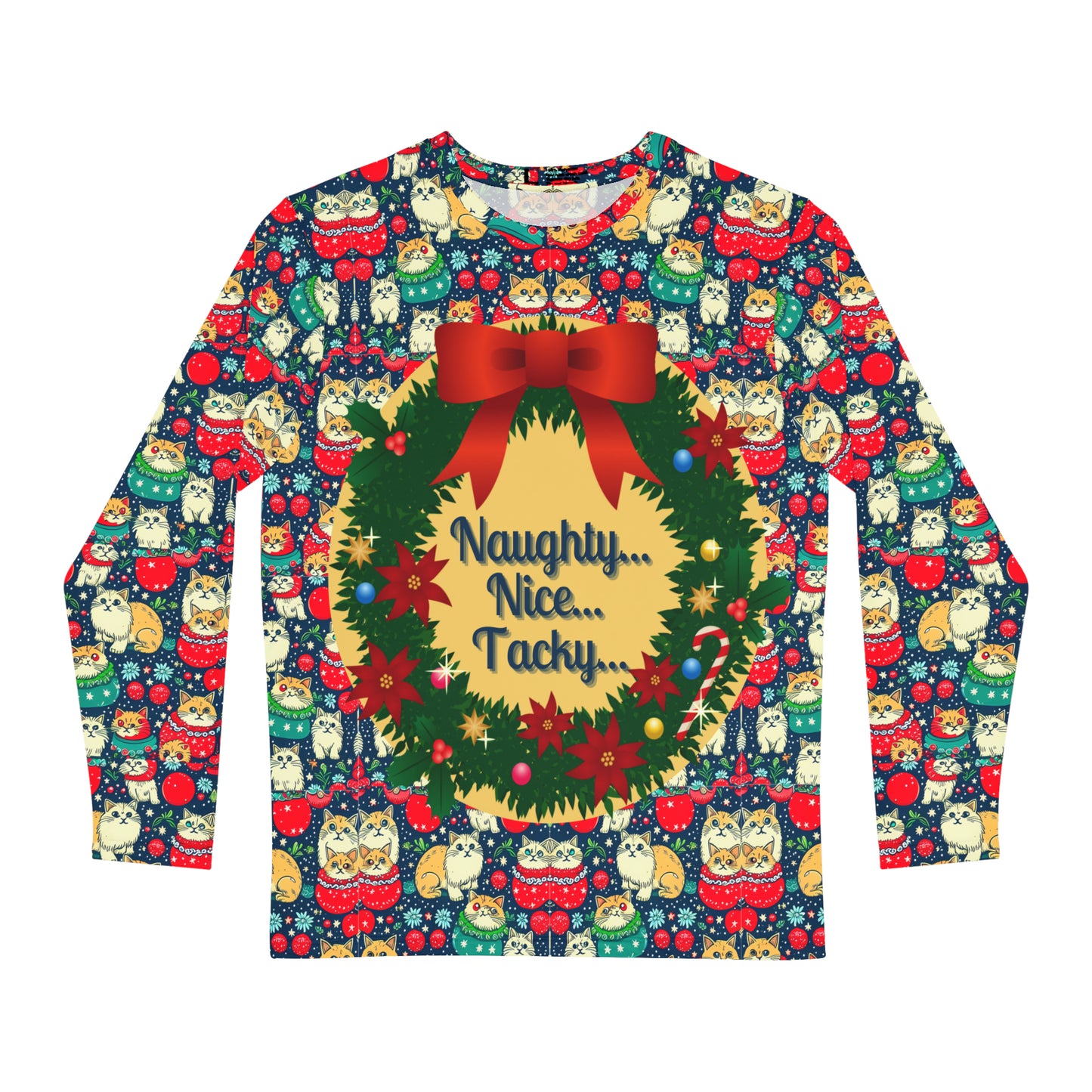 Ugly Christmas Cat Shirt