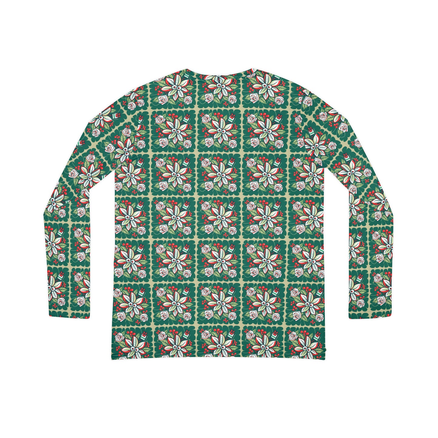 Festive Floral Long-sleeved Tee